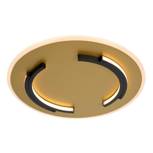 Andreas Plafonnier - Or Mat / Laiton - LED Intégré