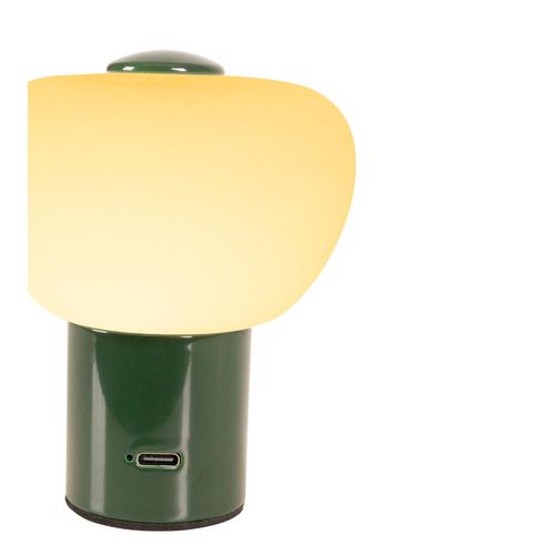 Gustav Lampe De Table - Vert - LED Intégré
