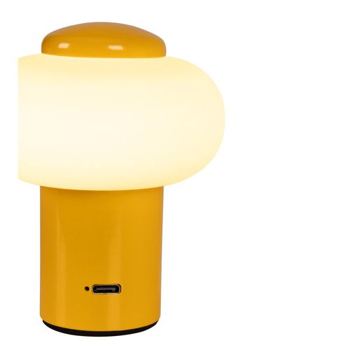 Gustav Lampe De Table - Jaune - LED Intégré