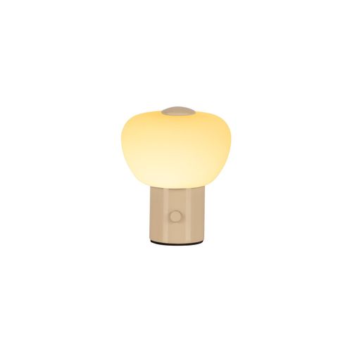 Gustav Lampe De Table - Crème - LED Intégré