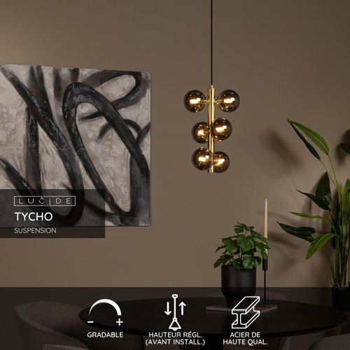 Tycho Suspension - Or Mat / Laiton - 6xg9