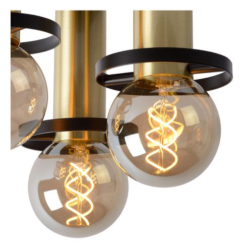 Anaka Plafonnier - Noir - 3xe27