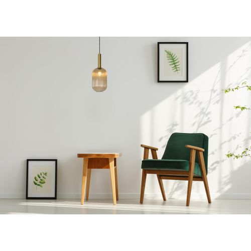 Maloto Suspension - Ambre - 1xe27