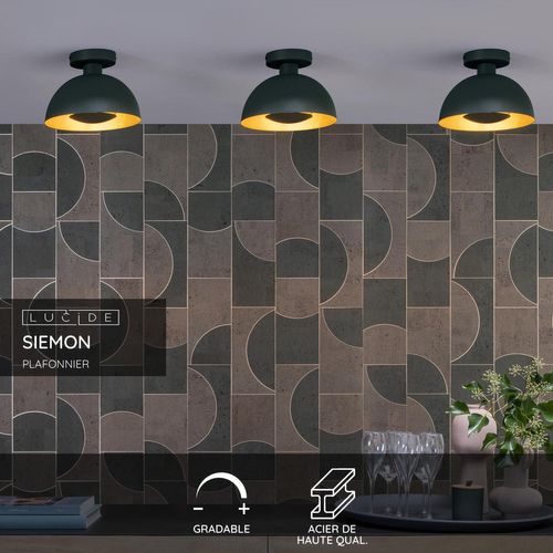 Siemon Plafonnier - Vert - 1xe27