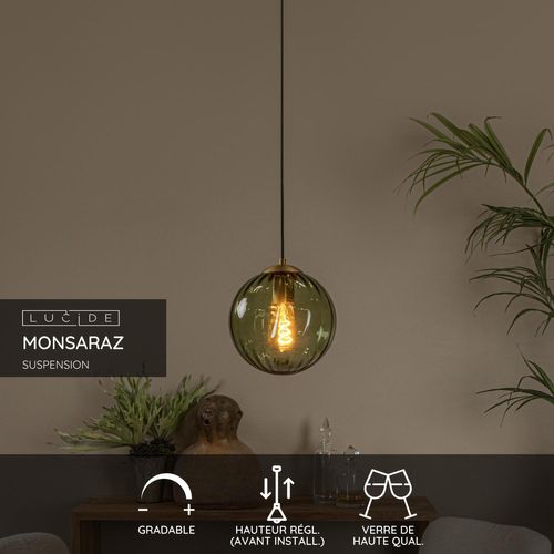 Monsaraz Suspension - Vert - 1xe27