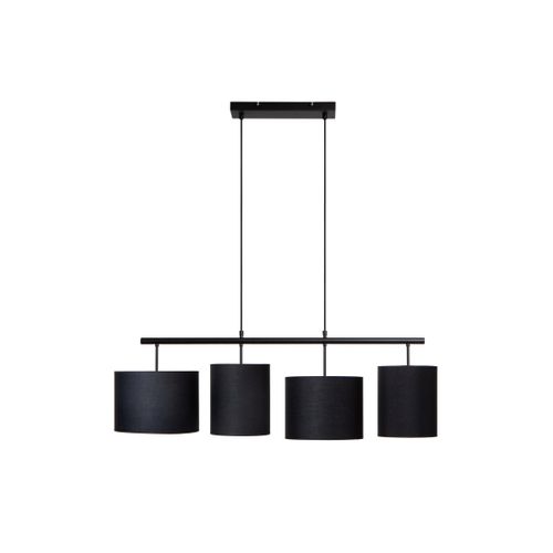 Maya Suspension - Noir - 4xe27