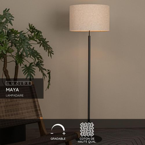 Maya Lampadaire - Crème - 1xe27