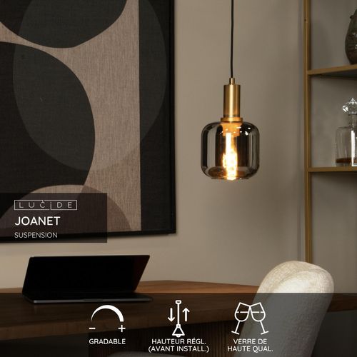 Joanet Suspension - Fumé - 1xe27