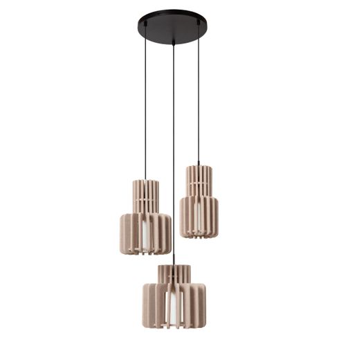 Rollo Suspension - Taupe - 3xe27