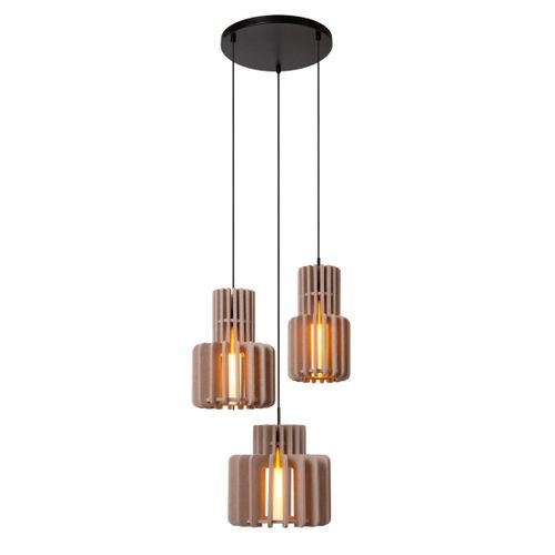 Rollo Suspension - Taupe - 3xe27