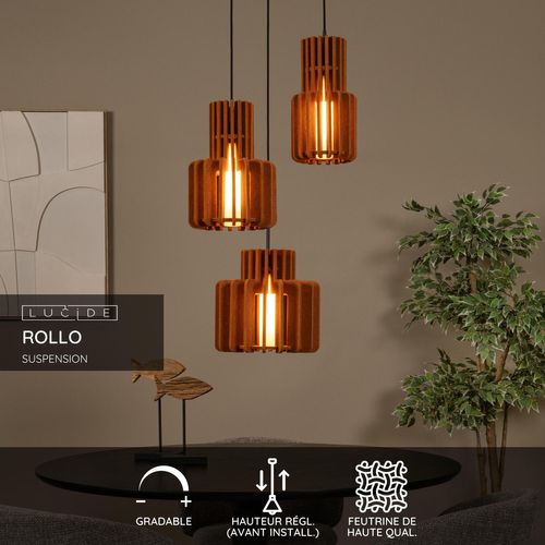 Rollo Suspension - Terre Cuite - 3xe27
