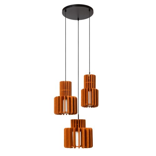 Rollo Suspension - Terre Cuite - 3xe27