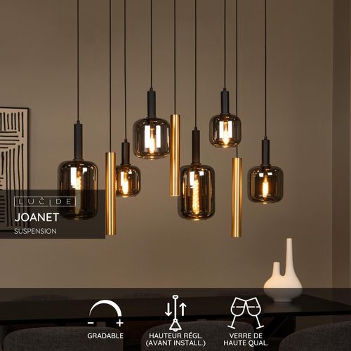 Joanet Suspension - Laiton - 6xe27