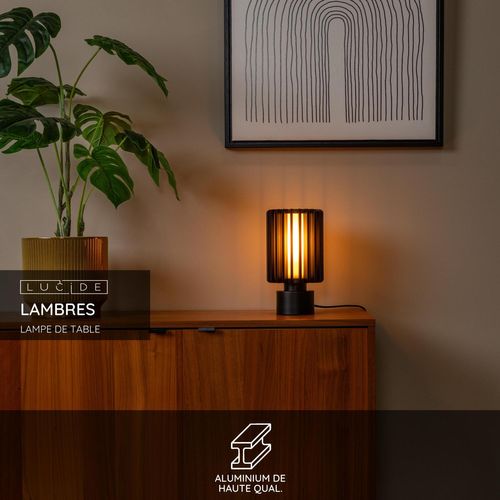 Lambres Lampe De Table - Noir - 1xe27