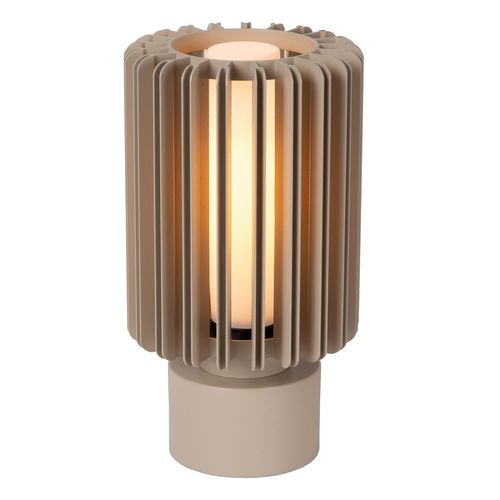 Lambres Lampe De Table - Taupe - 1xe27