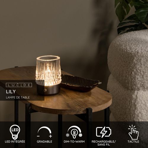Lily Lampe De Table - Canon Fusil - LED Intégré