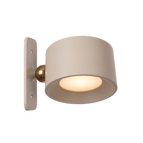 Jolan Lampe De Bureau - Taupe - LED Intégré