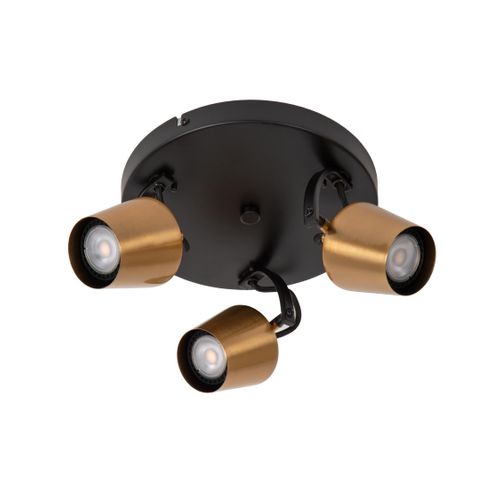 Emile Spot Plafond - Or Mat / Laiton - 3xgu10