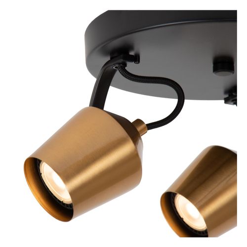 Emile Spot Plafond - Or Mat / Laiton - 3xgu10