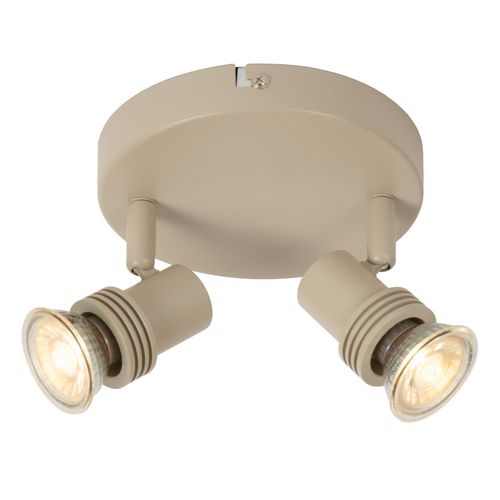 Kianti Spot Plafond - Taupe - 2xgu10