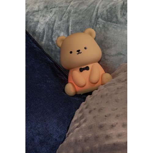 Pincha Bear Lampe De Table - Brun - LED Intégré