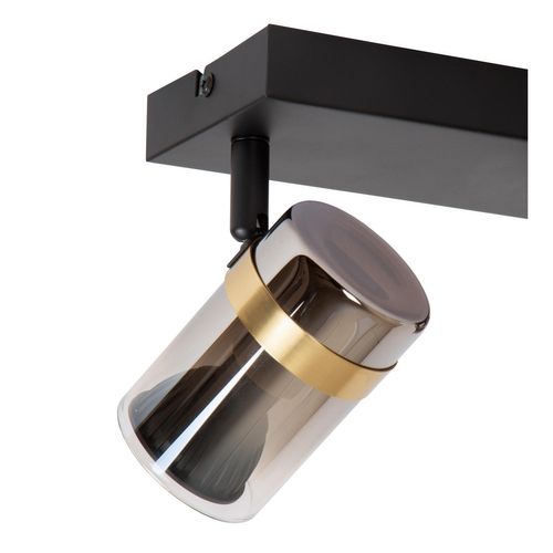 Upton Spot Plafond - Fumé - 2xgu10