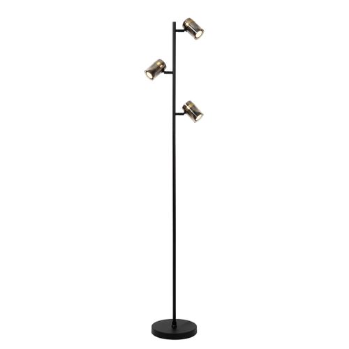 Upton Lampadaire - Fumé - 3xgu10