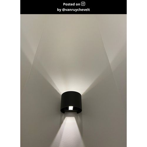 Axi Spot Mural - Noir - LED Intégré