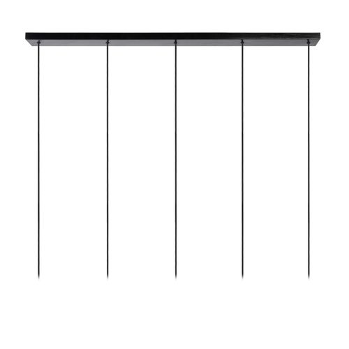 Orlando Suspension - Fumé - 5xe27