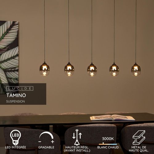 Tamino Suspension - Noir - LED Intégré