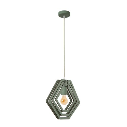 Mauro Suspension - Vert - 1xe27
