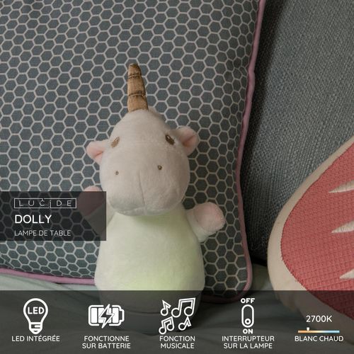 Dolly Lampe De Table - Blanc - LED Intégré