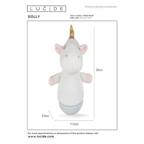 Dolly Lampe De Table - Blanc - LED Intégré