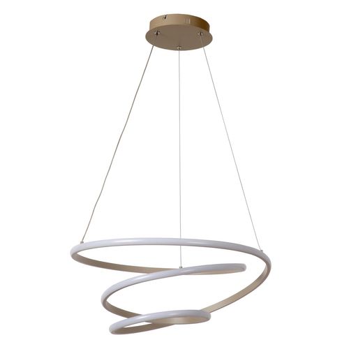 Espiral Suspension - Taupe - LED Intégré