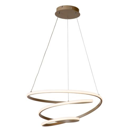 Espiral Suspension - Taupe - LED Intégré