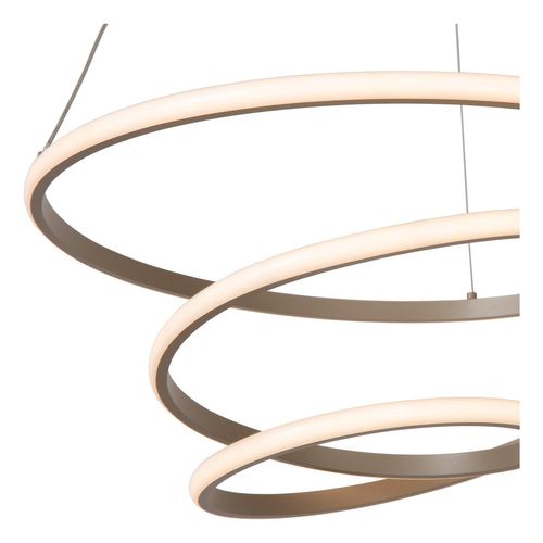 Espiral Suspension - Taupe - LED Intégré