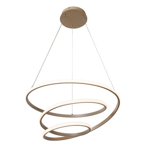 Espiral Suspension - Taupe - LED Intégré