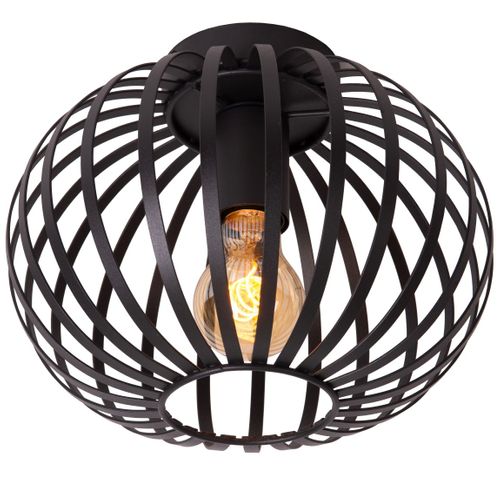 Manuela Plafonnier - Noir - 1xe27
