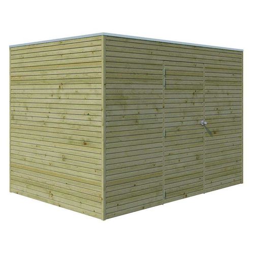 Abri De Jardin Traité 300 X 210 Cm Qube Abri Seul