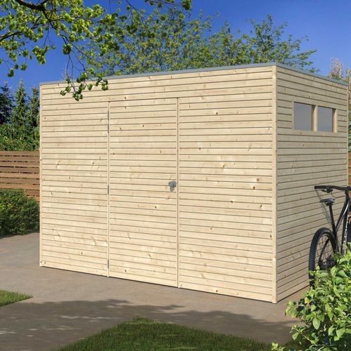 Abri De Jardin 300 X 210 Cm Qube Abri Seul