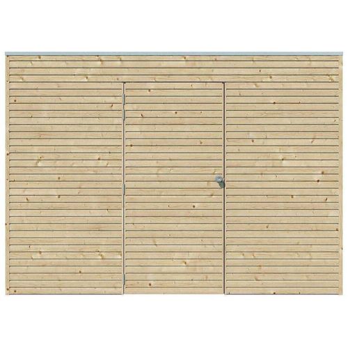 Abri De Jardin 300 X 300 Cm Qube Abri Seul