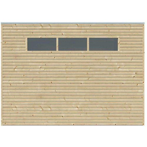 Abri De Jardin 300 X 300 Cm Qube Abri Seul