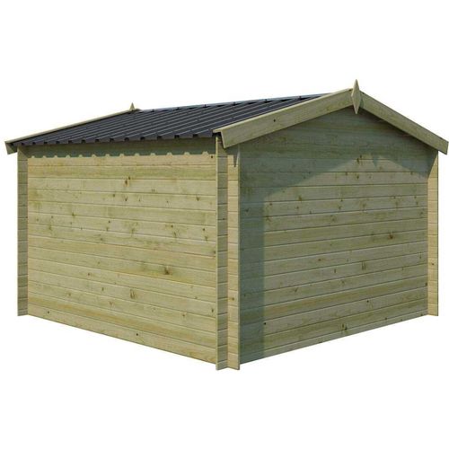 Abri De Jardin En Bois 7,35 M² Zurich 295 X 295 Cm (traité)