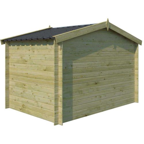 Abri De Jardin En Bois 4,91 M² Zurich 295 X 205 Cm (traité)