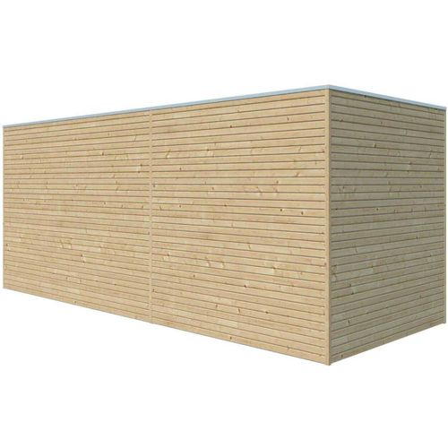 Abri De Jardin 210 X 210 Cm Qube Abri Avec Extension