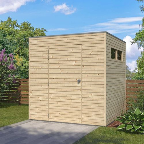 Abri De Jardin 210 X 210 Cm Qube Abri Seul