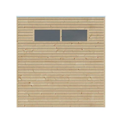 Abri De Jardin 210 X 210 Cm Qube Abri Seul
