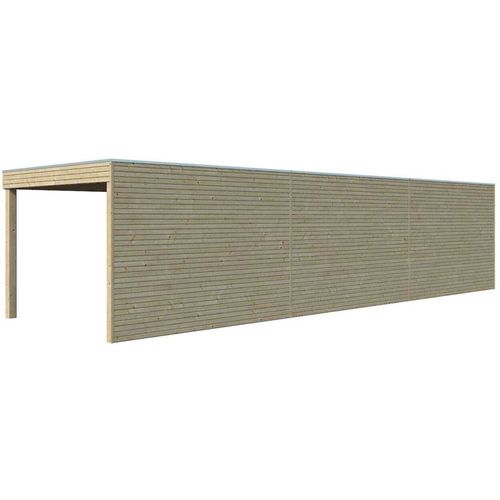 Abri De Jardin 300 X 300 Cm Qube Abri Avec Extension 593 X 300 Cm