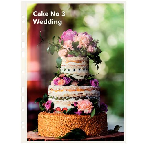 Pochette De Plastification Perforée 125 Microns A4 100 PCs