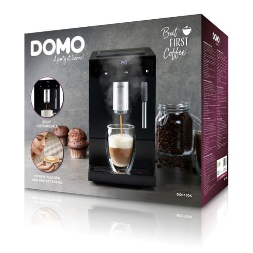 Machine expresso broyeur 19 Bars Noir - Do1150k